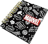 デルフィーノ MARVEL マグネット付き ミニリング メモ マーベル らくがき ブラック DZ-79369