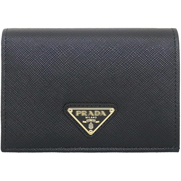 Amazon | [Prada] [プラダ] 財布(二つ折り財布) 1MV204 QHH ネロ