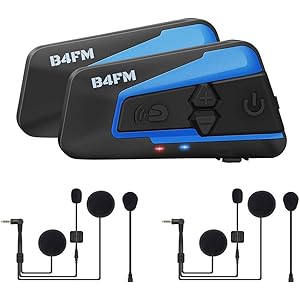 バイクインカム 4人同時通話4riders インカムバイクFMラジオ バイク用ヘルメットbluetoothインターコム 防水インカム無線機 15時間使用 2種類マイク日本語説明