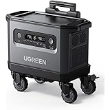 UGREEN ポータブル電源 2000W/2048Wh大容量 最大3000W出力 拡張バッテリー対応 10年以上寿命 蓄電池 出力ポート*16 AC/DC/USB出力 1.7時間満充電 アプリで簡単操作 ポータブルバッテリー 発電機 車中泊/防災/省