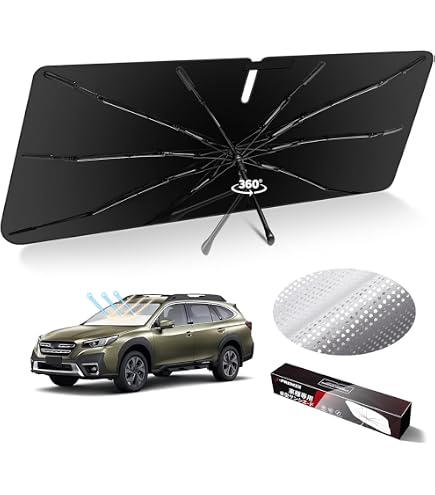 Amazon | レガシィ アウトバック BS9 サンシェード 車内 傘型 日よけ