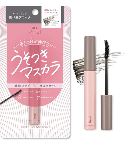 マスカラ Comin'  Baby 7　ルーサー Amazon.co.jp: ピメル Pmel うそつきマスカラ ミニ 透け感ブラック