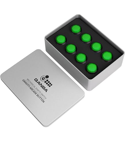 Amazon.co.jp: DRMFTG DRM Silent Button 静音ボタン アケコン用 PBT