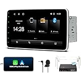 XTRONS 2din カーナビ 10インチ大画面 フルセグ 地デジ搭載 2022最新機種 一体型カーオーディオ Bluetooth iPhone Carplay Android auto対応 ミラーリング 携帯充電 USB 映像入力/出力 (TLシ
