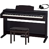 【一番お求めやすいローランド電子ピアノ】Roland DigitalPiano 88鍵盤 ヘッドホン付き RP30 (高低自在椅子 セット, お届けのみ)