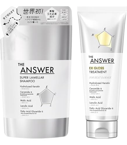 Amazon | THE ANSWER ジ アンサー スーパーラメラシャンプー400ml＆EX