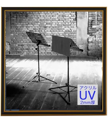 Amazon.co.jp: LPレコードジャケットフレーム ゴールドフレーム