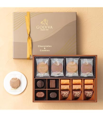 ゴディバ (GODIVA) クッキー＆チョコレート アソートメント(クッキー8枚 / チョコレート21粒) Amazon | ゴディバ (GODIVA) クッキー＆チョコレート アソートメント