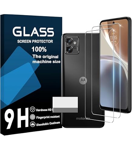 Amazon | 【2枚セット】KPNS 日本素材製 強化ガラス Moto G32 用