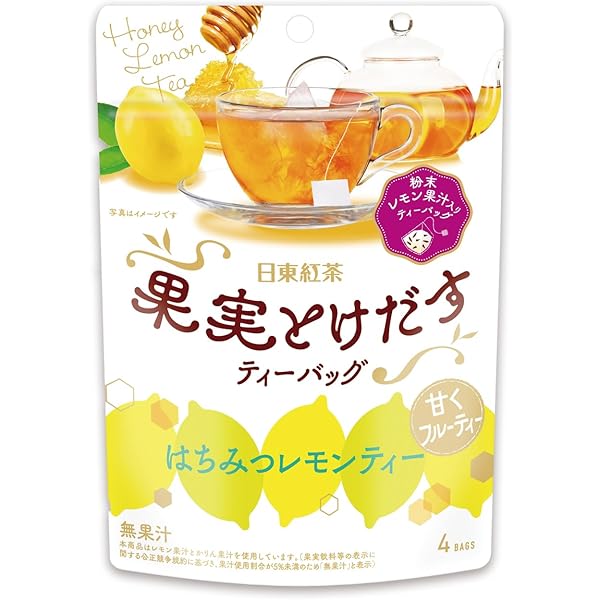 Amazon.co.jp: 三井農林 日東紅茶 果実とけだすティーバッグ