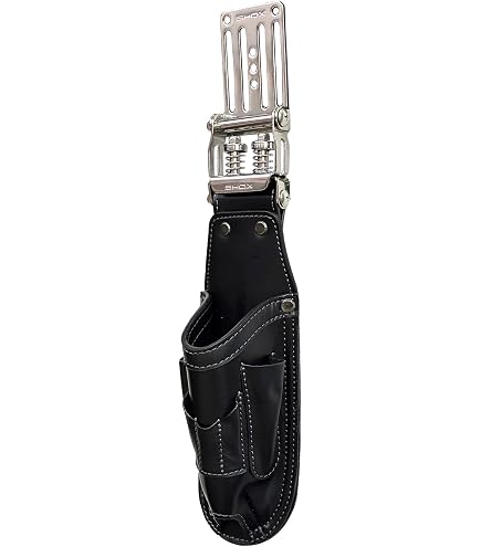 Amazon | SHOX(ショックス) 腰袋 3段 SHOX機構(衝撃吸収バネ)で歩行時