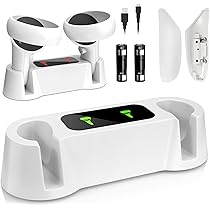 【極美品】 Quest 2（）左右コントローラーセット メタoculus Quest 2用の左右の交換コントローラー,ヘッドセット