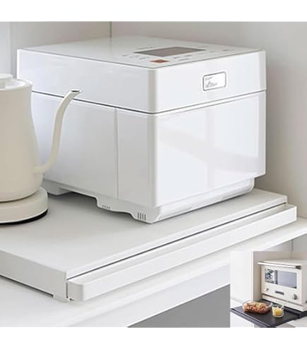Amazon.co.jp: キッチン家電下スライドテーブル タワー W45 幅45cm