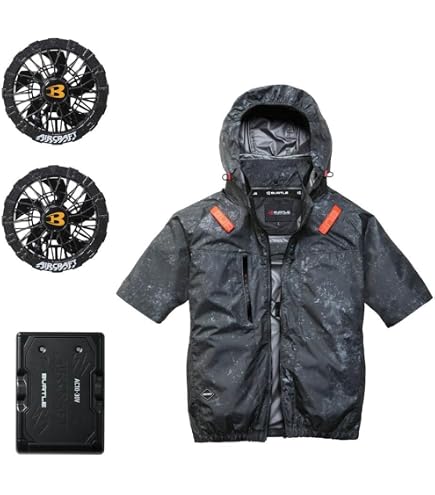 Amazon.co.jp: BURTLE バートル エアークラフト ファンユニット(※AC360