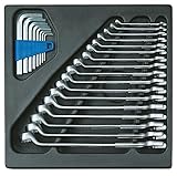GEDORE 6612280 2/3 Combination Wrench Set, ES Tool module [並行輸入品]