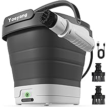 Amazon | 高圧洗浄機 コードレス 折り畳み式【静音設計・ 業界トップ