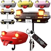 Amazon.co.jp: キーフック 壁掛け ドアキー収納ラック マンガの車 キー