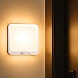 PRTONE センサーライト 室内 USB充電式 LED人感センサー シーリングライト リモコン付き 薄型 照明ライト 電球色 昼白色 昼光色 3つの色温度調整可 無級調光 フットライト 3段階タイマー メモリ機能 玄関 トイレ 洗面所 リビング キッチン 寝室などに適用 LEDライト 1個セット