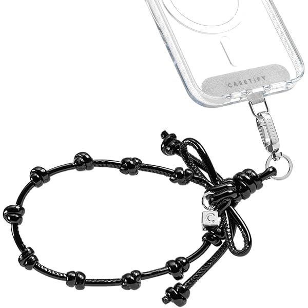 CASETiFY Phone Charm [Hands-Free Phone Wrist Strap] - Heart/Pearl