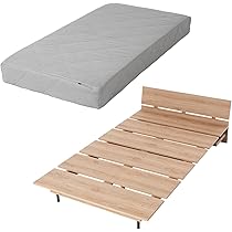 【LOWYA】【ダブルサイズ】木目調ローベッド 61WsfS4I2FL._AC_UL210_SR210,