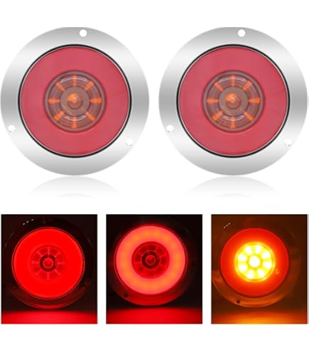 軽トレーラー　丸テール トレーラーテールランプ（トラック用 丸型テール）｜トラック用