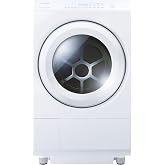TOSHIBA(東芝) ドラム式洗濯乾燥機 幅60㎝ 洗濯12kg 乾燥7kg 左開き TW-127XM4L(W) グランホワイト ヒートポンプ 大風量乾燥 Ag+抗菌水 洗剤自動投入 大容量