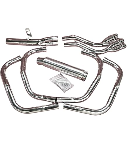 Amazon | XJR400 DJガニマタ 6分割 マフラー メッキ＋