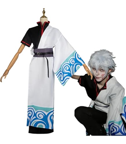 【銀魂】コスプレ　沖田　M ウィッグ付き 銀魂 沖田総悟 コスプレ Mサイズ ウィッグ付き