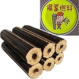 モミガライト 6本 100%もみがら原料の薪 約4kg 〔産地〕長野県