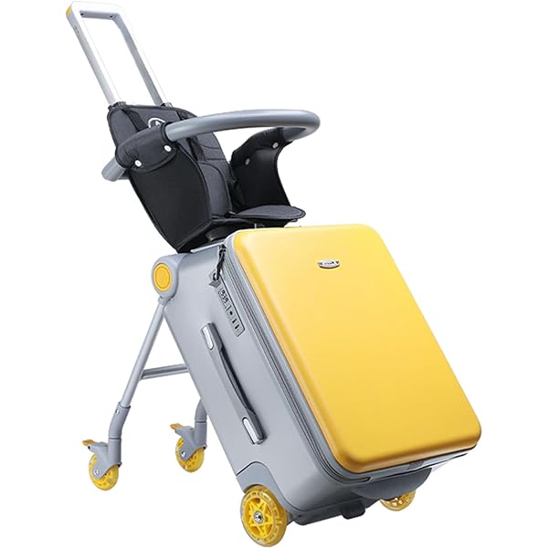 Amazon | [PulSpeed] 子供用スーツケース 乗れる 3WAY キッズ キャリー