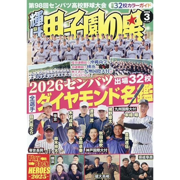 甲子園の星 輝ける高校球児 サマーヒーローズ 甲子園ヒーローズ Amazon.co.jp: 輝け甲子園の星 2024年7月号 : ミライカナイ: 本