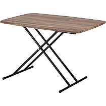 昇降式リビングテーブル　90×48　ヴィンテージブラウン 昇降式リビングテーブル 90×48 ヴィンテージブラウン リフティング