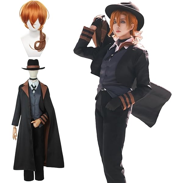 文スト 芥川龍之介 コスプレ 衣装 ウィッグ 文豪ストレイドッグス やつがれ L Amazon.co.jp: [QBT] 文豪ストレイドッグス コスプレ衣装 芥川