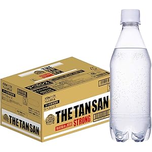 【強炭酸】コカ・コーラ カナダドライ ザ・タンサン ストロング ラベルレス 430ml ×24本