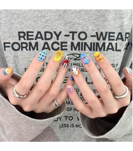 Amazon | VKLGGOPL ジードラゴン 同型 ファッション ネイル つけ爪