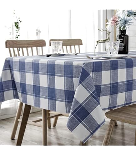 Amazon｜lola ロラ テーブルクロス 高級 ベルギー製 防水 塩ビ 140x220