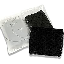 Amazon.co.jp: ホテルアメニティ ヘアバンド 業務用 ヘアネット 2WAY