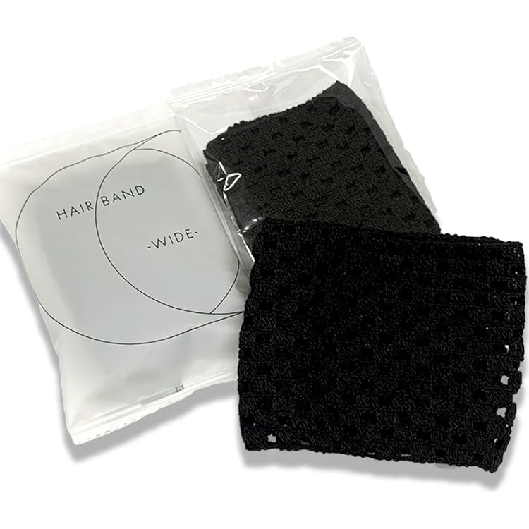 Amazon.co.jp: ホテルアメニティ ヘアバンド 業務用 ヘアネット 2WAY