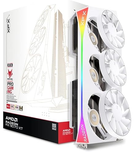 XFX AMDRadeon RX9070 OCモデル 美品 ホワイトカラー Amazon | XFX Mercury AMD Radeon RX 9070XT OC ゲーミングホワイト