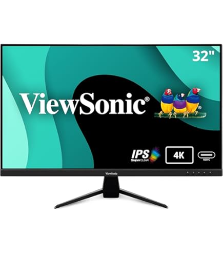 Amazon.co.jp: ViewSonic VX3276-4K-MHD 32 Inch Frameless 4K