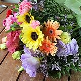 フラワーギフト里の花　「里の花」　里のナチュラルブーケ　誕生日　記念日　お祝い　花束