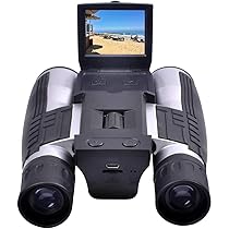 新品　デジカメ付き双眼鏡 Amazon | 双眼鏡カメラ 12倍 口径 32mm 高倍率 デジタルカメラ