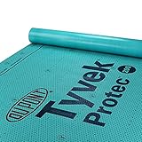 タイベックProtec 200屋根Underlayment Roll – 4 ' x 50 ' – 2正方形