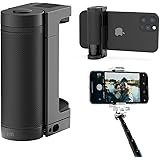 ジャストモバイル(Just Mobile) ロア・インターナショナル スマホ用多機能カメラグリップ ShutterGrip 2 マットブラック