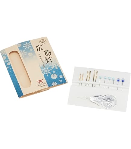 Amazon.co.jp: 広島針 ニードルセット フランス刺しゅう針 : Hobbies
