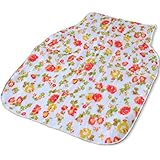 ブルーム お花畑ガーゼ/水玉ガーゼ ベビー汗取りインナー (お花畑オレンジ)