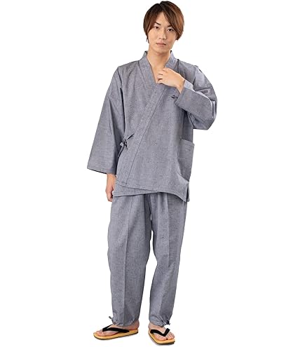 tkさん　水曜どうでしょう　作務衣　本藍染　青色　Tシャツ　セット Amazon.co.jp: 水曜どうでしょう 作務衣2022 紺色 サイズ大