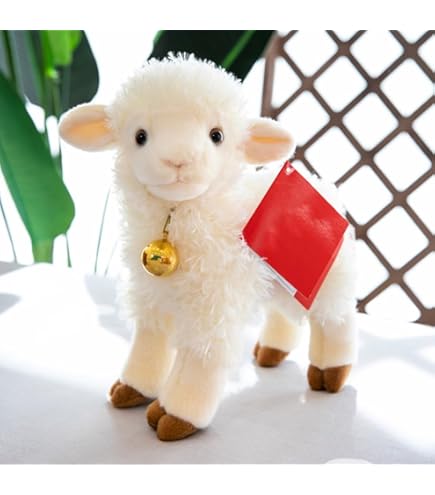 Amazon | 吉徳 オルゴールぬいぐるみ ヒツジ 「星に願いを」 180167