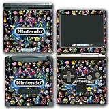 Nintendo Characters Mario Luigi Link Pikachu Bowser Samus Wario Yoshi Zelda Video Game Vinyl Decal Skin Sticker Cover for Nintendo GBA SP Gameboy Advance System by Vinyl Skin Designs [並行輸入品]