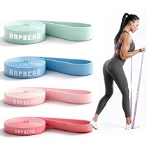 Amazon | HAPBEAR トレーニングチューブ 懸垂補助バンド レジスタンス 